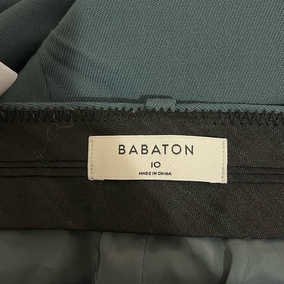 Babaton Aritzia Vogue Wool Trouser Pleated Pant Size 10 - Picture 6 of 8